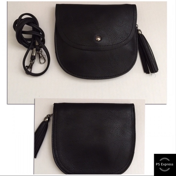 Black crossbody /clutch bag - Picture 1 of 7